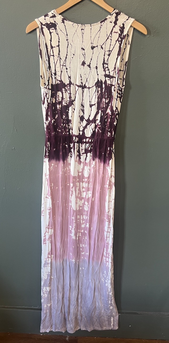 Young Fabulous & Broke Tye Die Long Sun Slip Dress Sleeveless Size XS