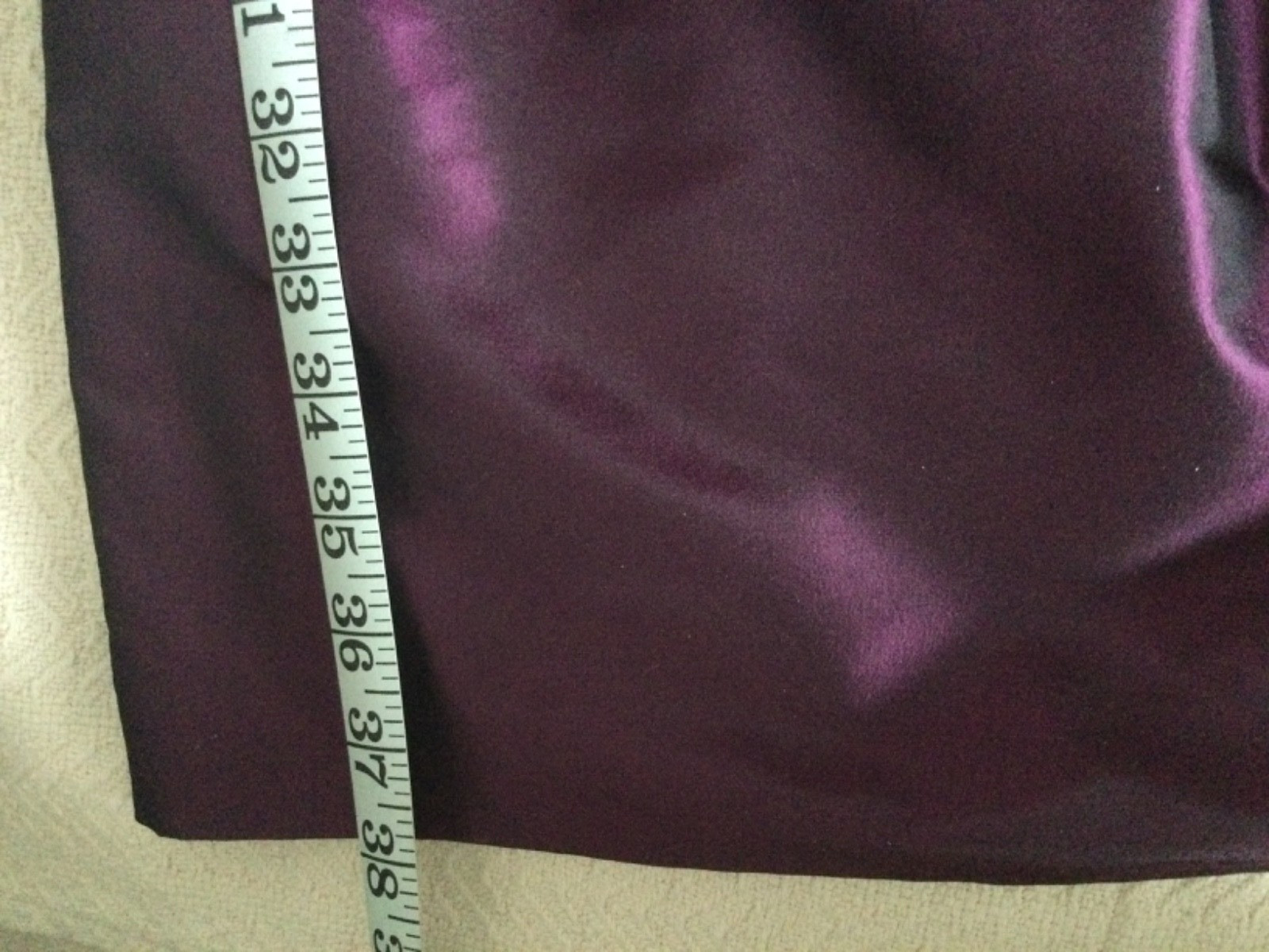 VERA WANG Lavender Label Purple Silk Cocktail Mini Dress 8 Straps Lined Zip