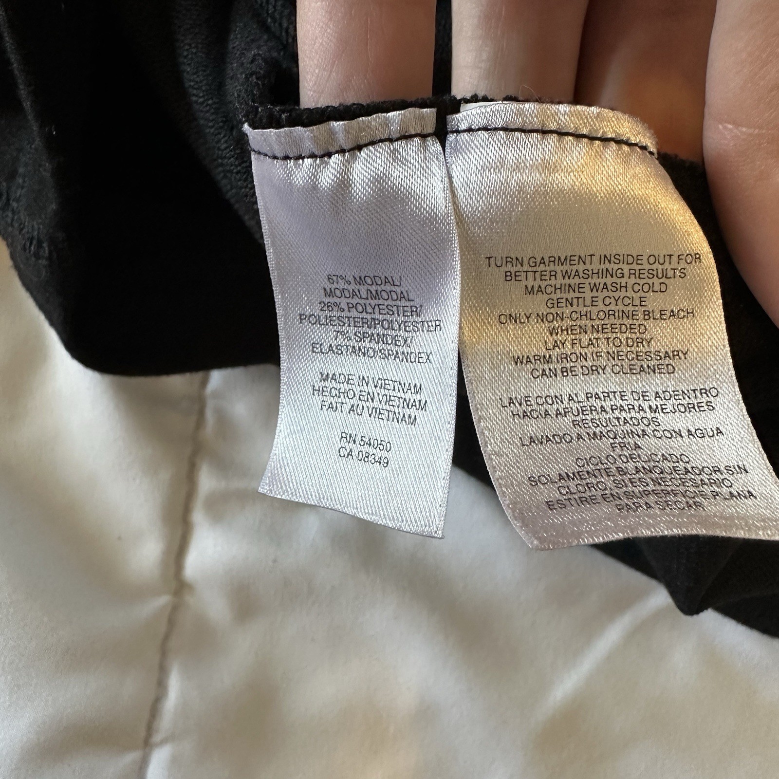 Rachel Rachel Roy Black Asymmetric Zip Bodycon Mini Dress Medium Hood Cowl Neck