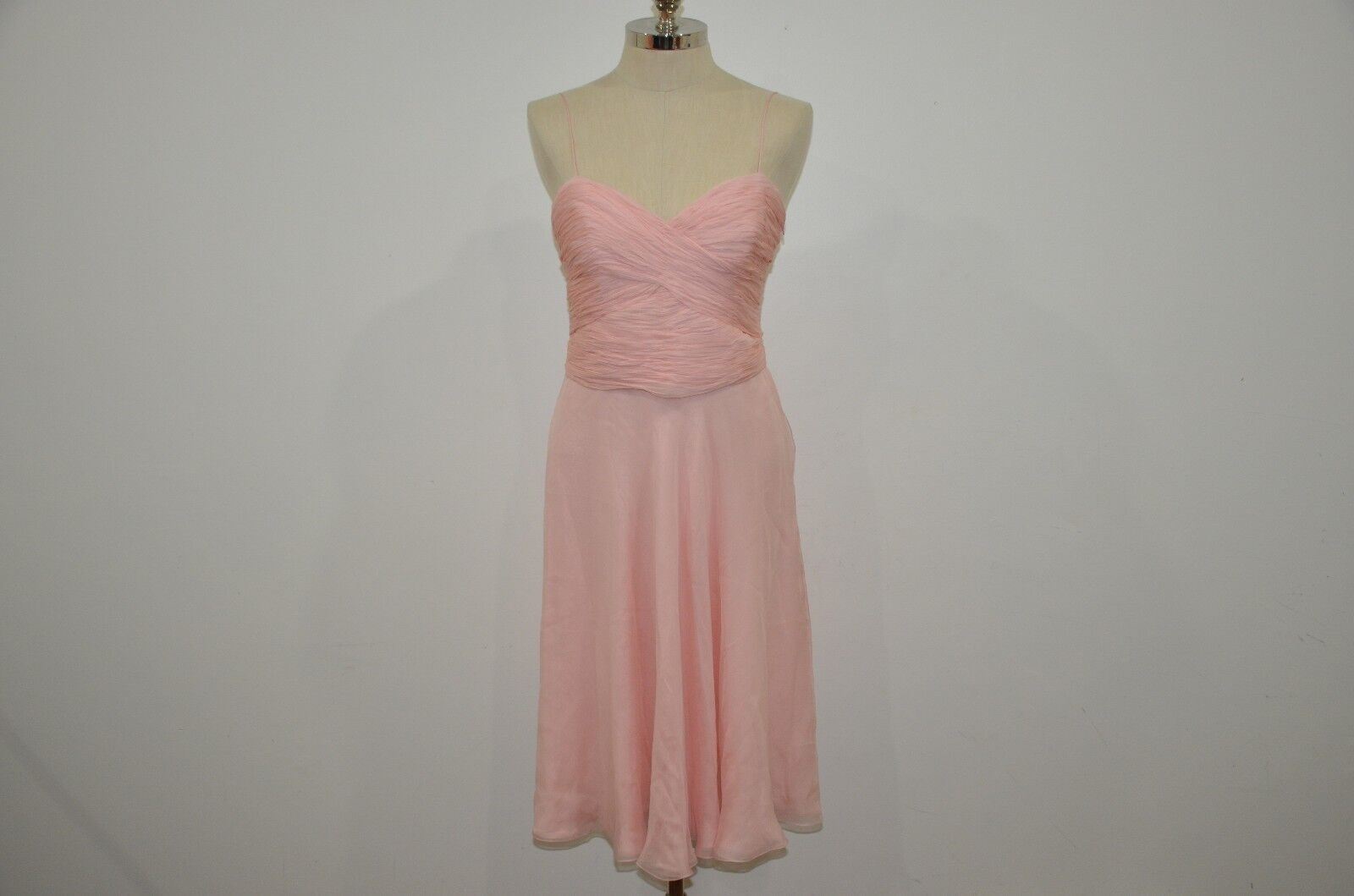 Ralph Lauren Collection Purple Label Made in Italy 100% Silk Corset Dress