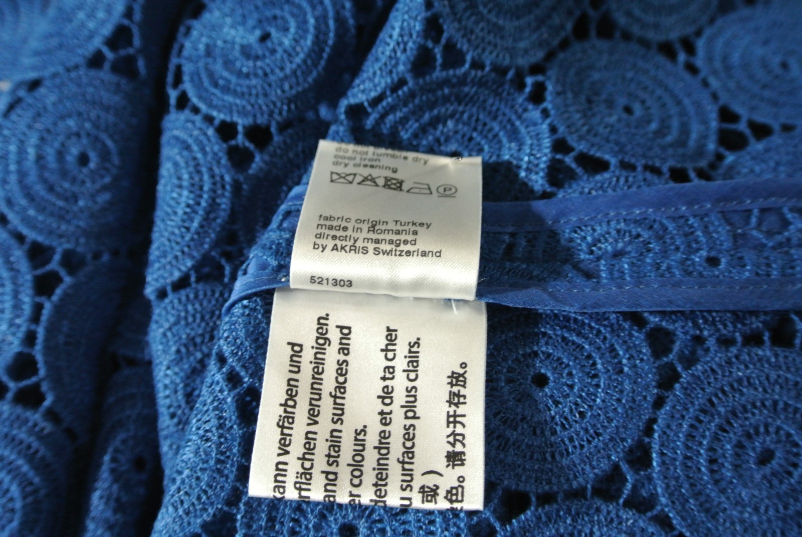 NEW/missing slip, Akris punto Dot Guipure Lace A-Line Midi Dress 4 #DD72