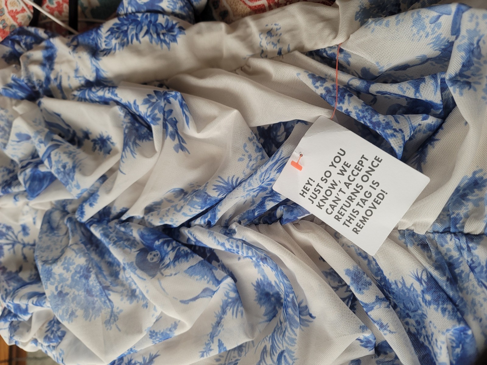 ASOS DESIGN White/Blue Floral Sleeveless One-Piece, Women’s dress. Size 10