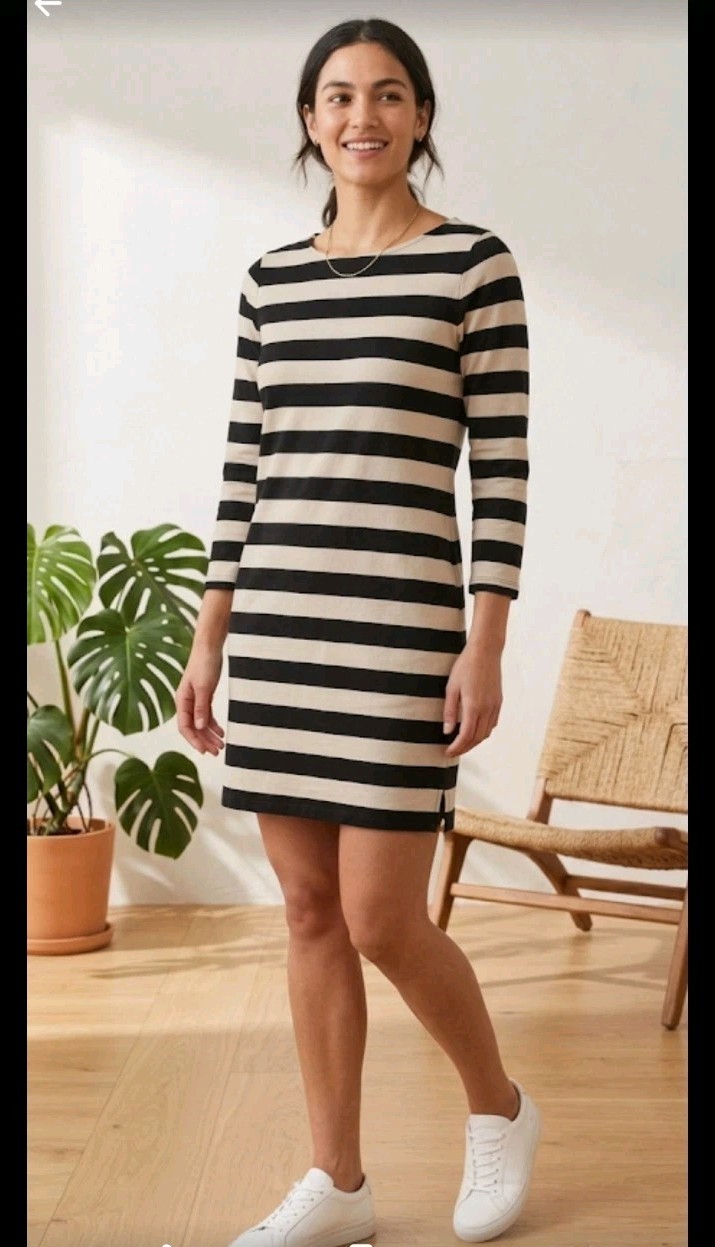 Theory Onitia Zamora Sheath Mini Dress Womens L 3/4 Sleeve City Modern 7500