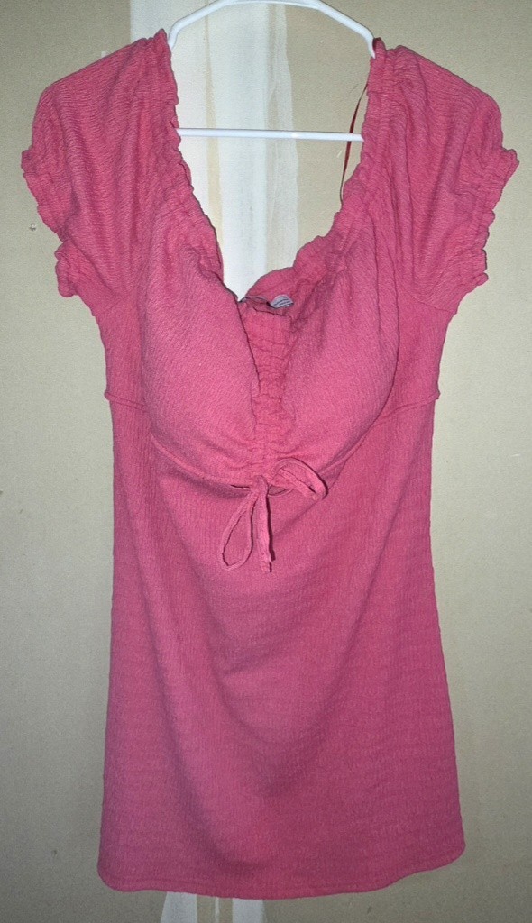 Rapunzel Pink On Or Off Shoulder Sundress