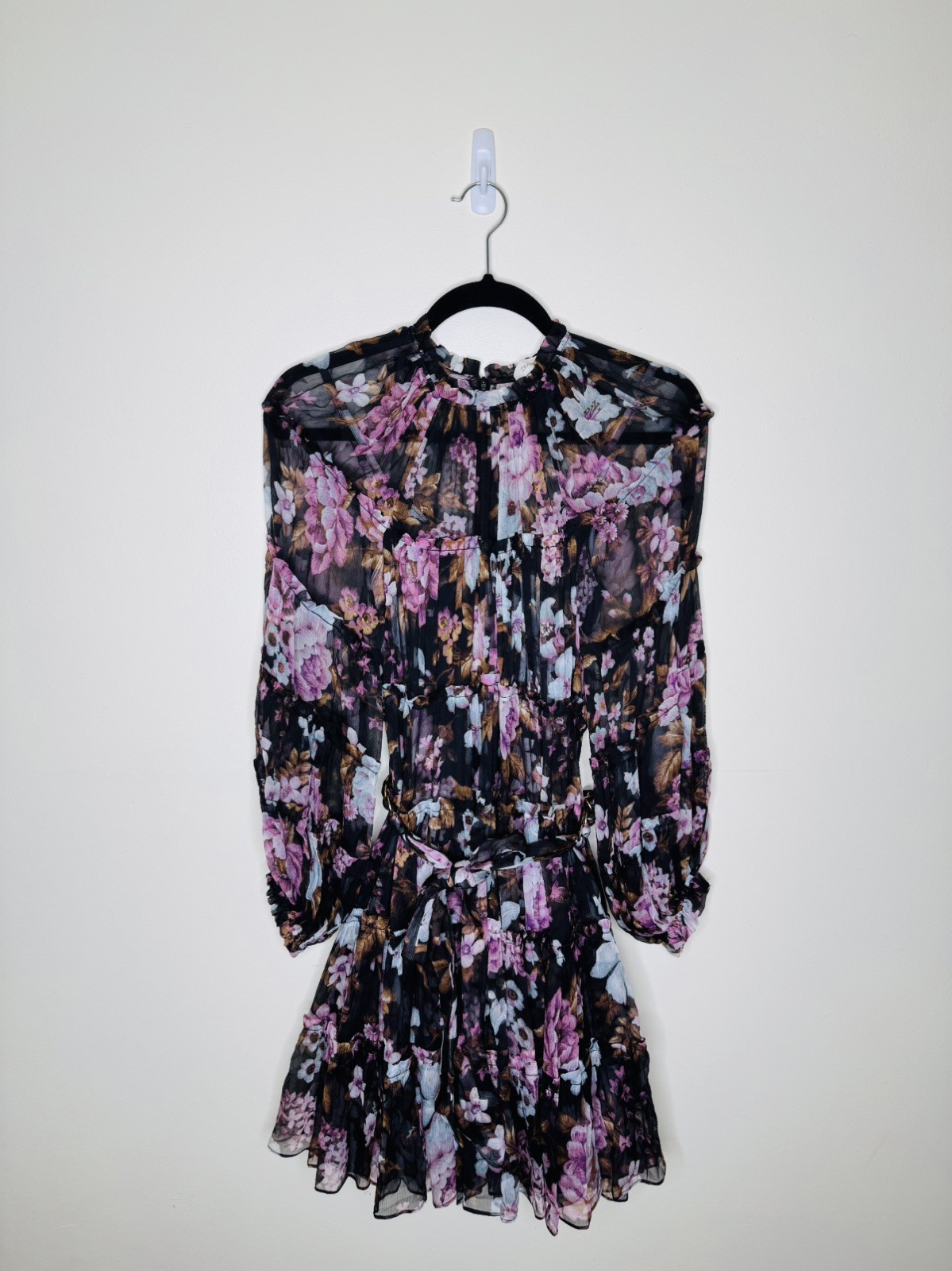 ZIMMERMANN – Charm Tiered Mini Dress – Size 1 (M) / AU 10 / US 6