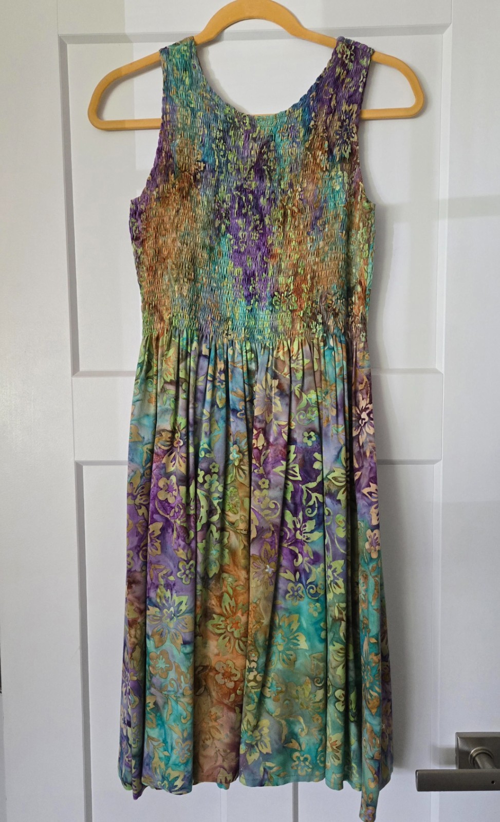 LOST RIVER CLOTHING CO WOMENS MIDI FLORAL SUNDRESS in SIZE SMALL-GREAT DRESS!!