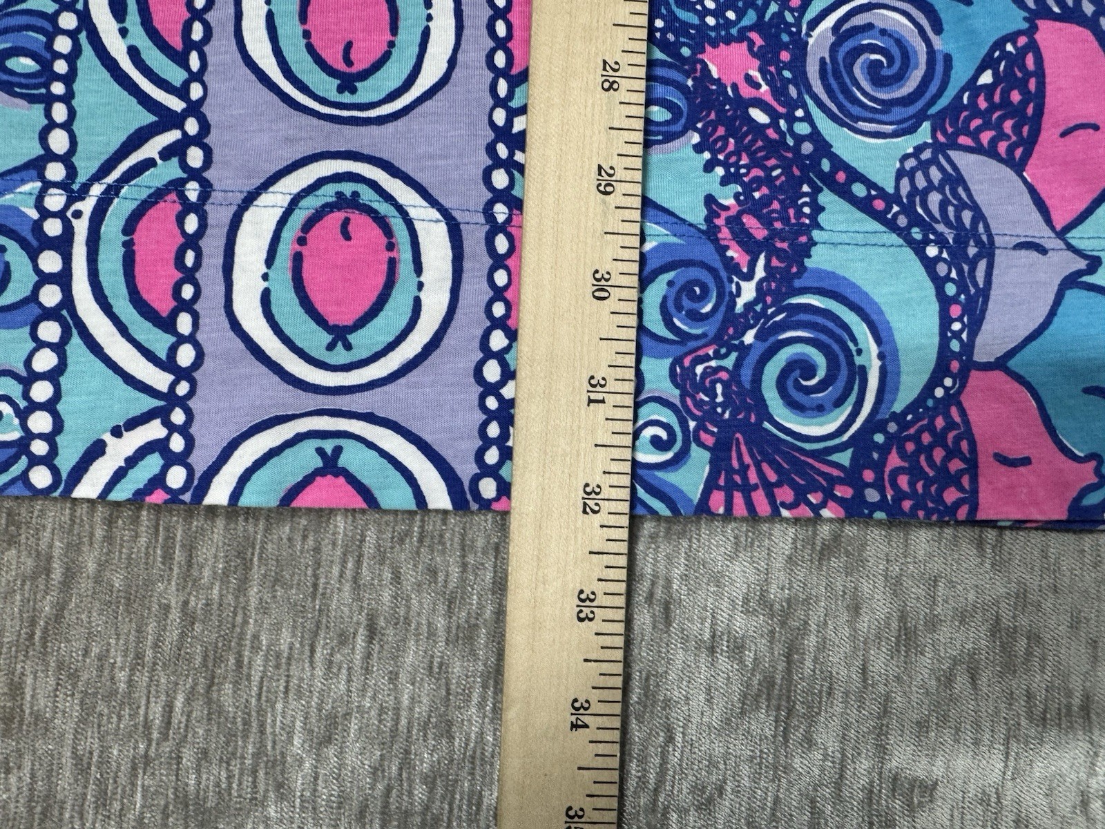 Lilly Pulitzer Dress Womens Small Blue Pink Abigail Shift Mini Seahorse Beach