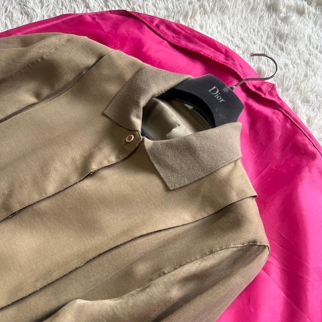 USED [EXCELLENT CONDITION] CHRISTIAN DIOR ROMPER, BEIGE, EMBROIDERED, SIZE M,