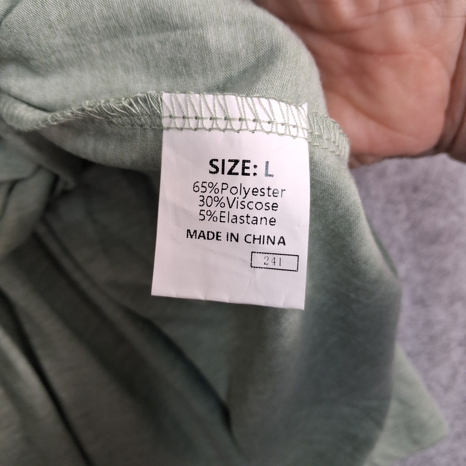 Dokotoo Button Front Dress Womens Large Green Tiered Long Sleeve Babydoll Knit