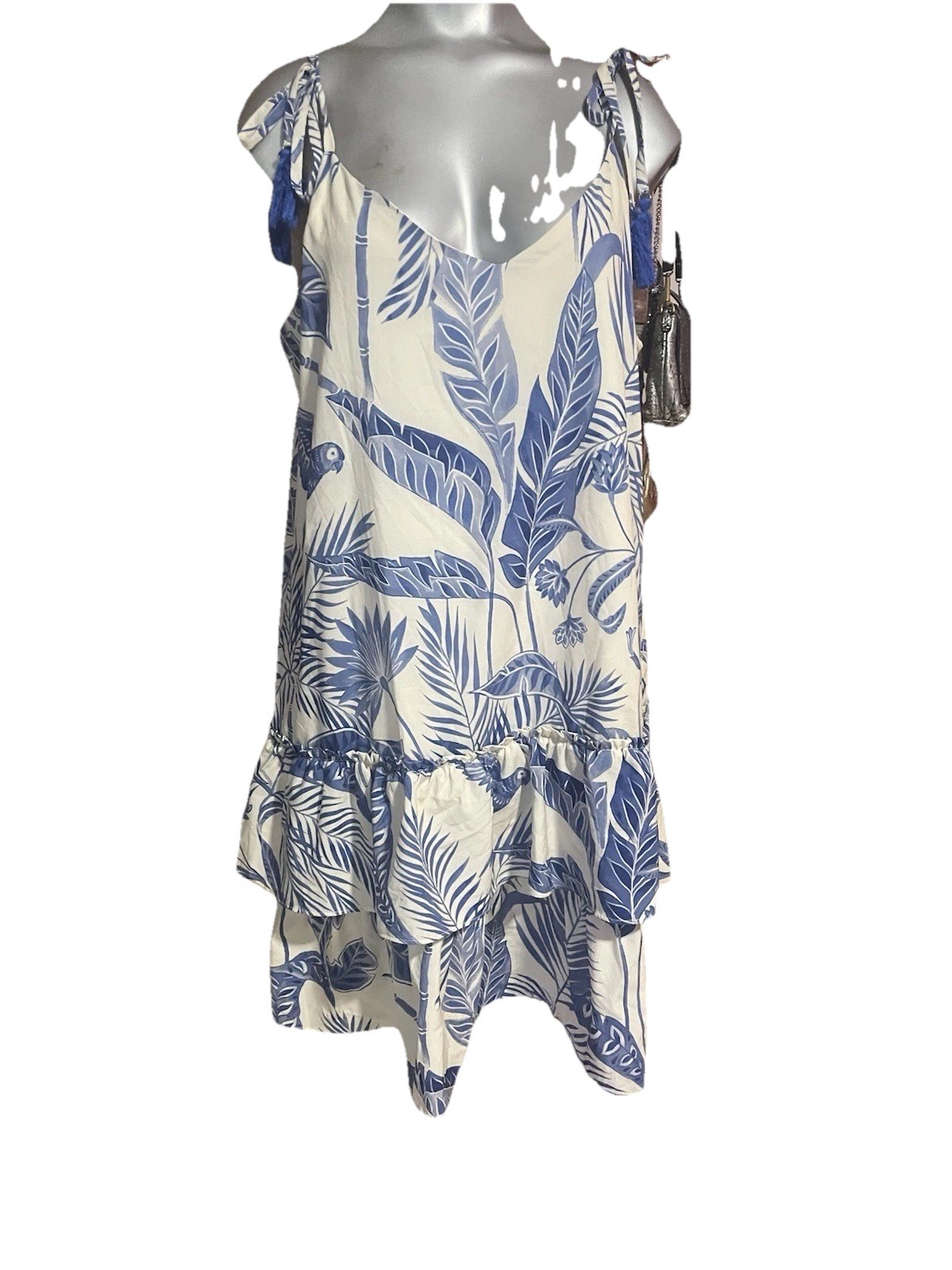 Arkitect Eugenia Fernandez L Tropical Dress Columbia Azul