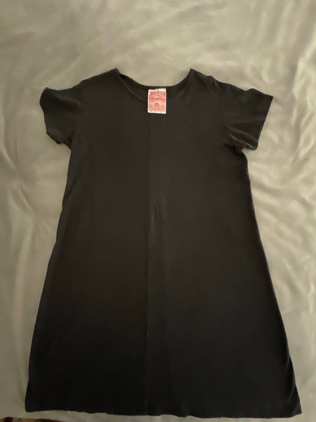 Jungmaven Womens XS Short Black Dress 55% Hemp 45% Organic Cotton