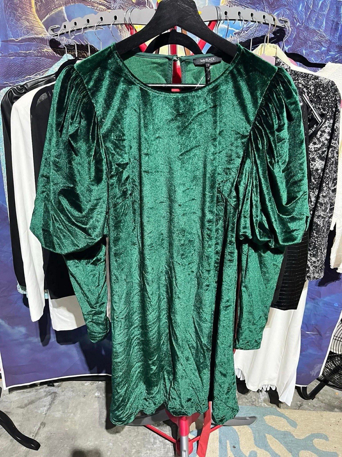 Bobi Los Angeles Green Long Sleeve Dress – Size Small (NWT