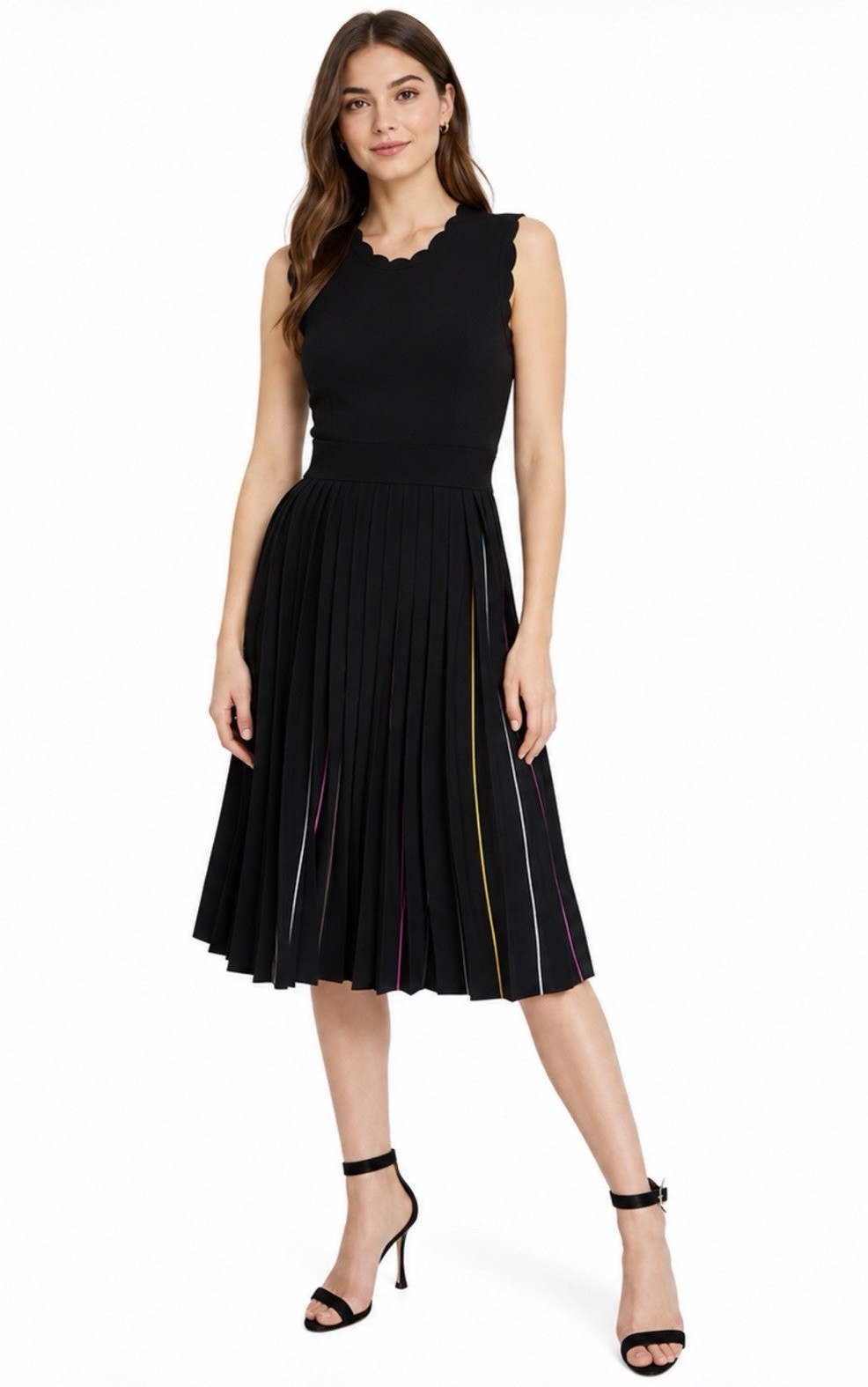 Kate Spade New York Pleated Sweater Dress M