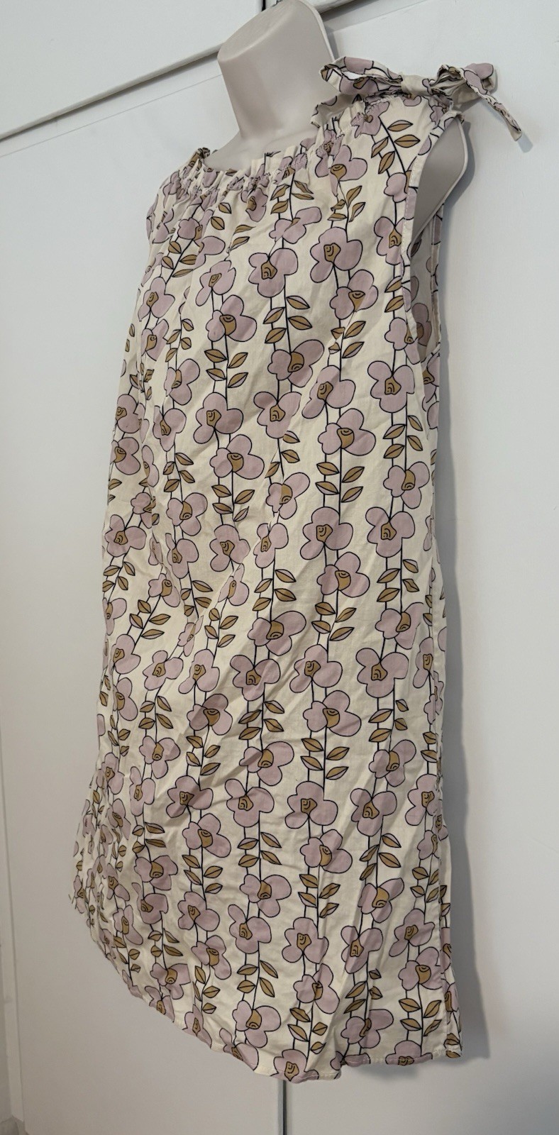 Flawless Possibly Handmade Floral Print Vintage Inspired Dress Regular Large