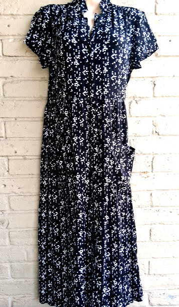 Parfois Black/White Dress Short Sleeve Women Size XS/S | 28-10