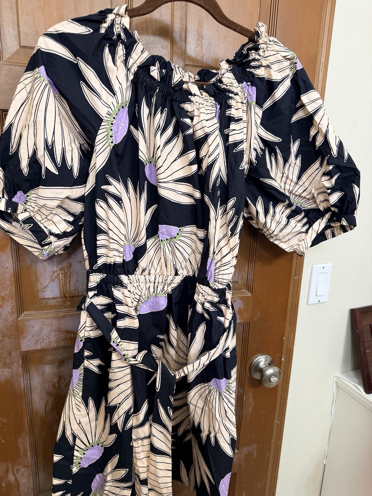 Kate Spade New York Women’s Falling Flowers Dress Large