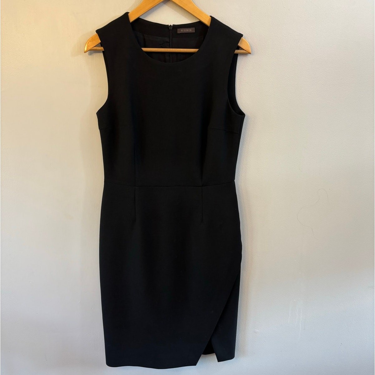 Peserico Black Sleeveless Dress Size EU 42 US 6