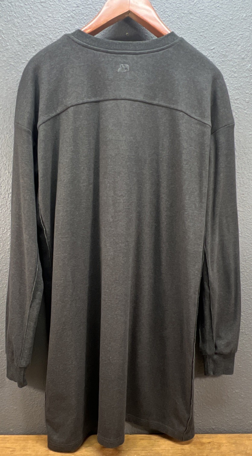 The Normal Brand Puremeso Everyday Dress Charcoal Gray Size XL Long Sleeve