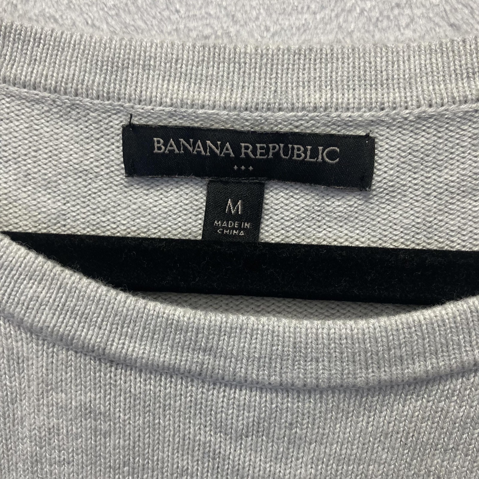 Banana Republic Flutter Sleeve Sweater Dress Womens Medium M Gray Tie Cuff Knit