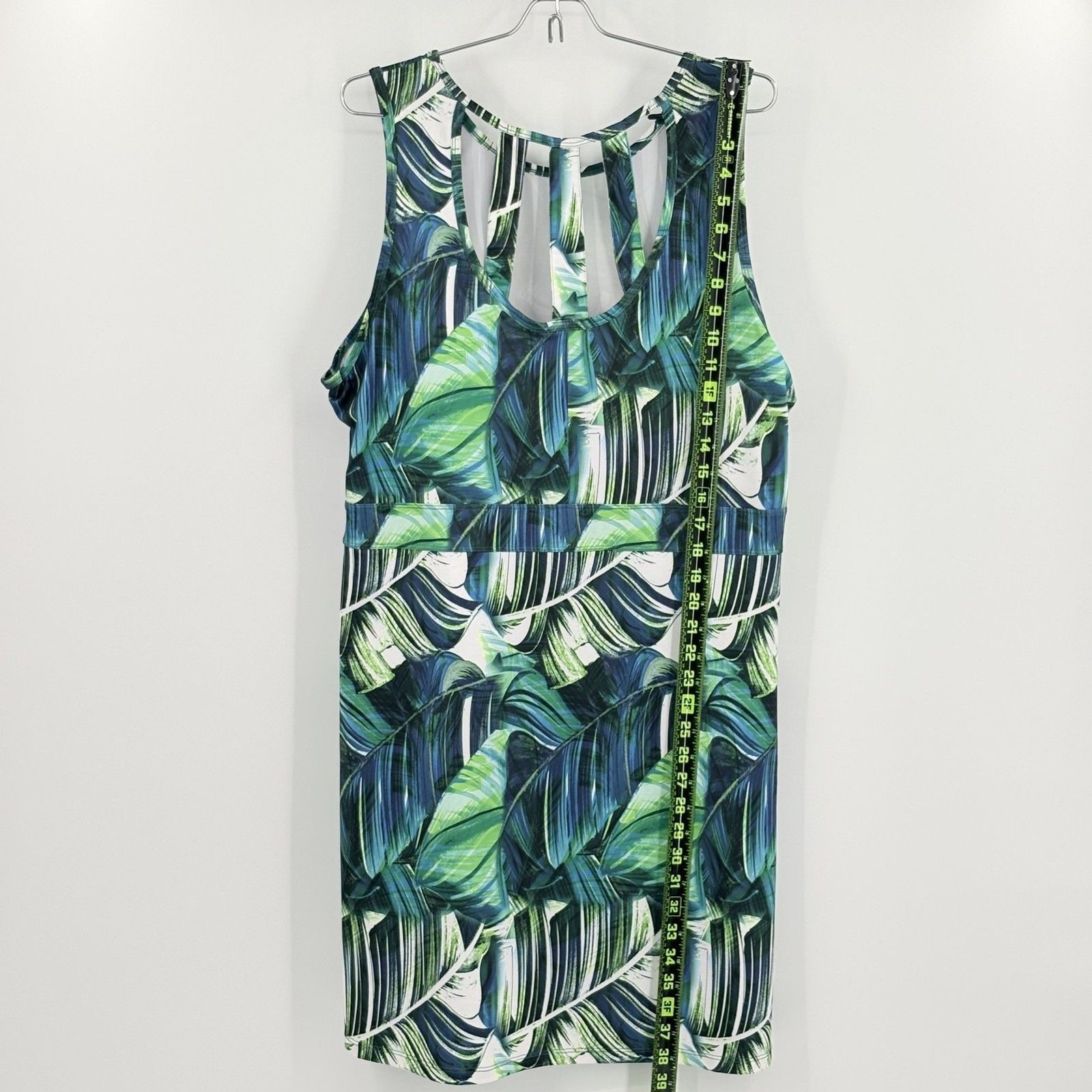 Reel Legends Keep It Cool Palm Athletic Dress XL Exercise Workout Performance