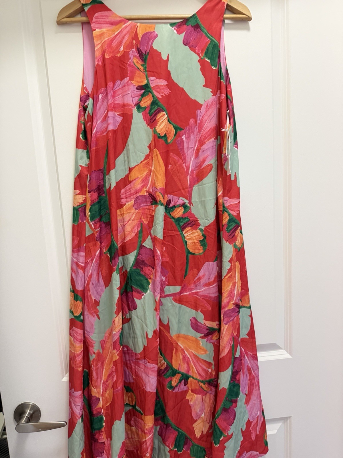 Chico’s Women’s 0/4 Multicolor Floral Sleeveless Halter Dress