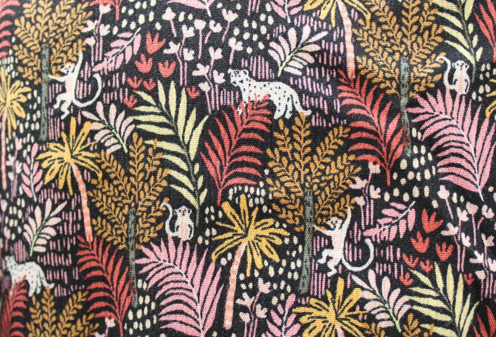 NWT Ann Taylor Loft Jungle Animal Print Short Sleeve Casual Dress Size S Leopard