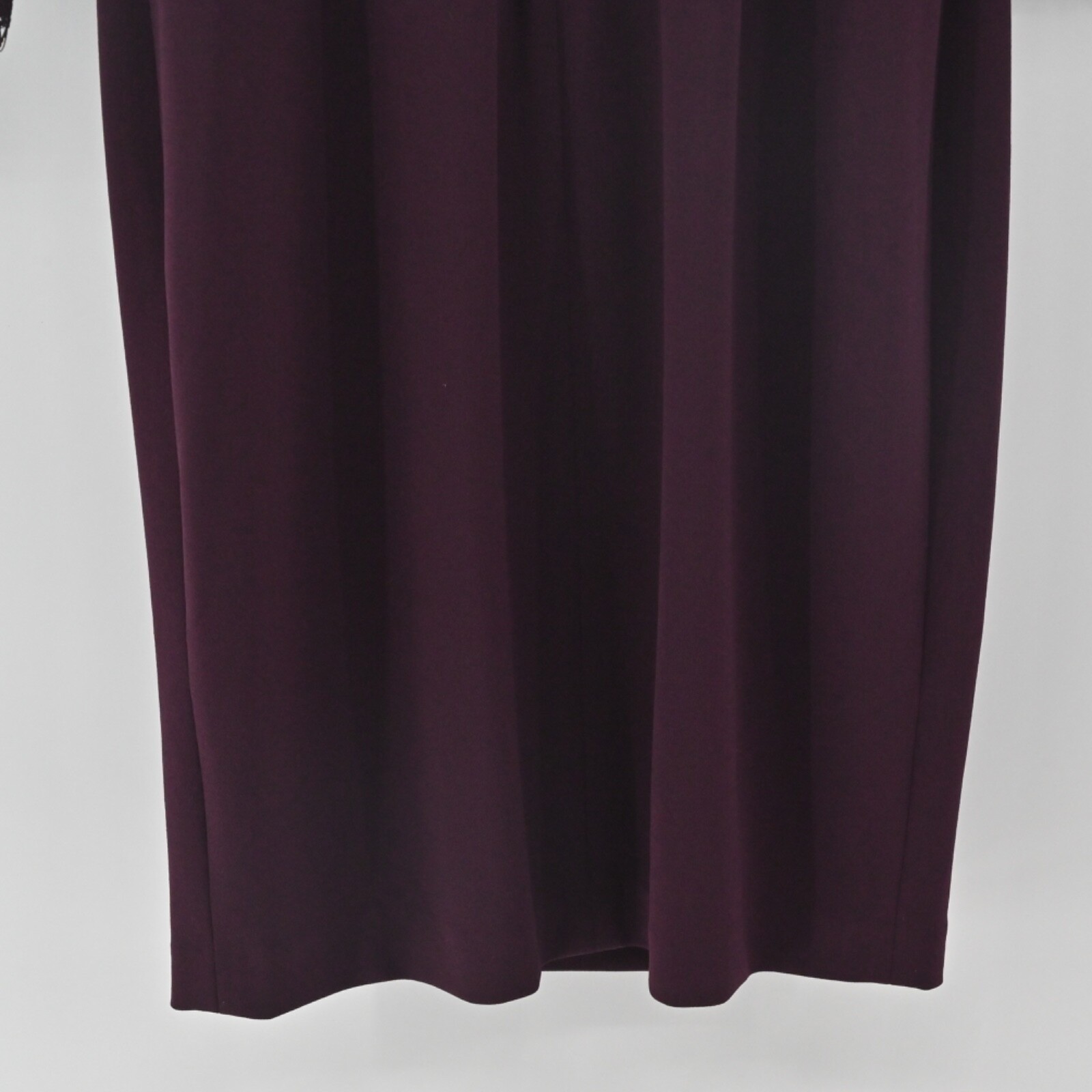 Calvin Klein Burgundy Sheath Dress Size 4 Lace Bell Sleeve Sheath Moody Romantic