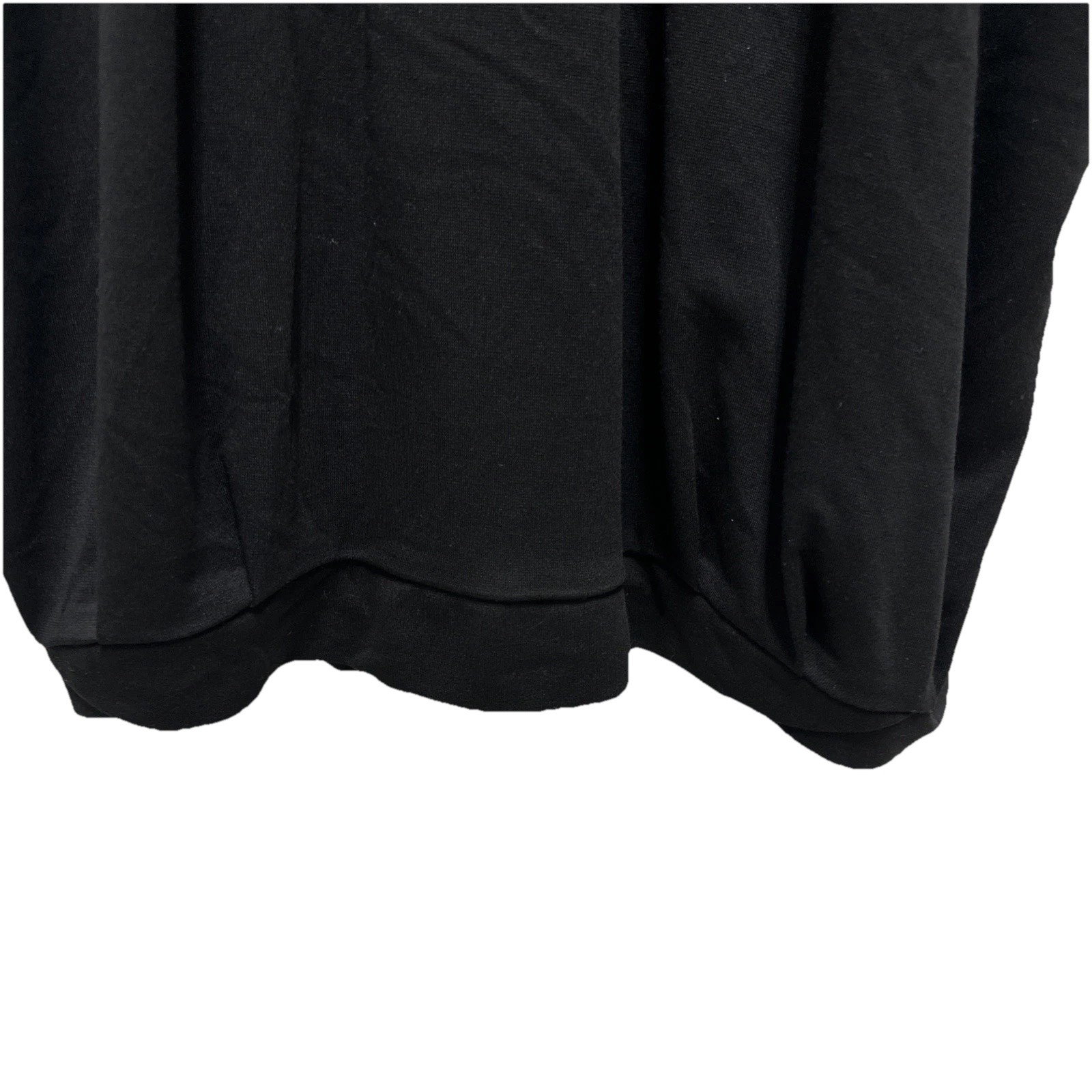 Gershon Bram Dress Womens Large Black Long Sleeeve Oversiized Bubble Hem Pockets