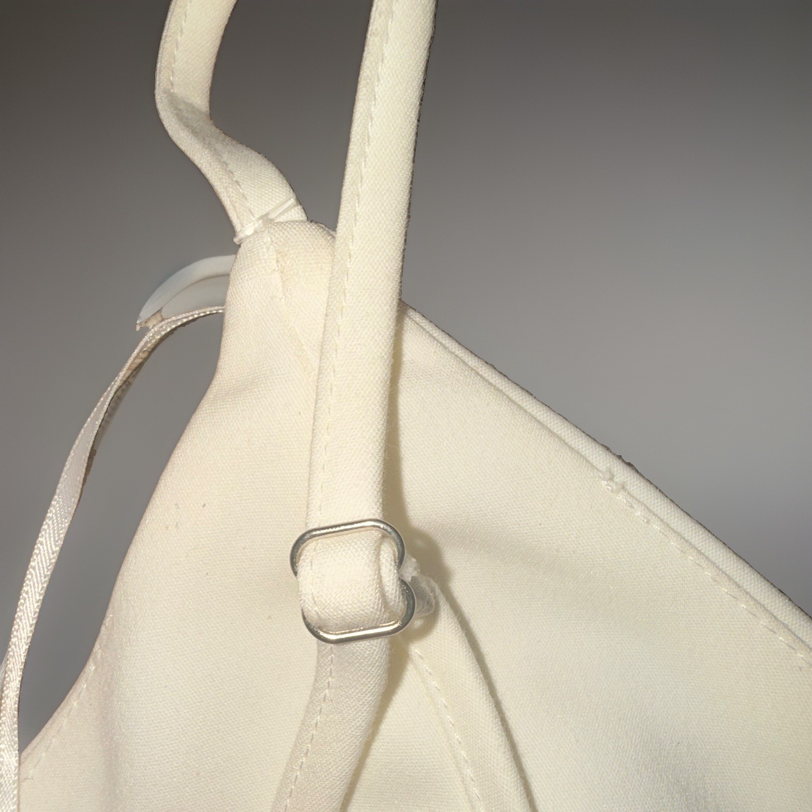 Princess Polly White corset Sweetheart Strappy bustier Knit Mini Dress Zip sz 8