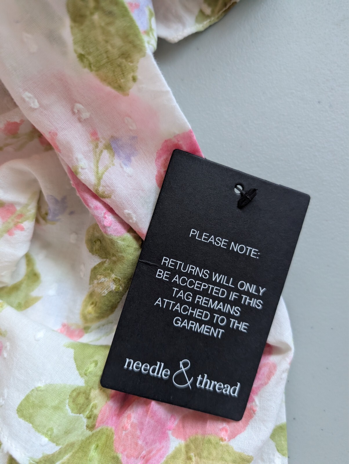 NWT NEEDLE & THREAD Rose Bluebell Bandeau Ballerina Dress Size UK 12 US 8 #1D452