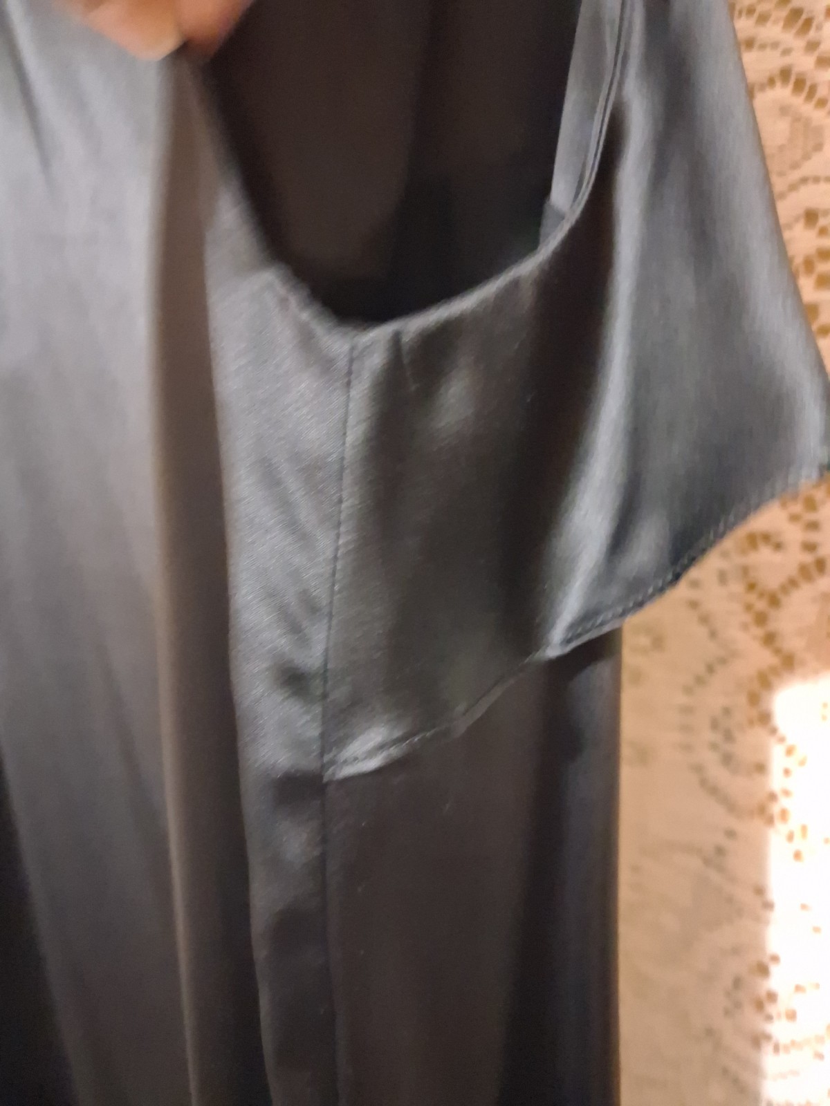 Black Collective Clothing Silk Cocktail Dress Size Medium Nwt