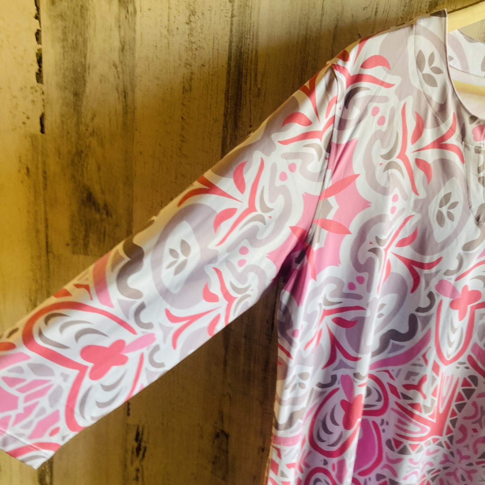 NWT Lightbare UPF 50+ Dress XL Pink UV Sun Protection Pockets Moisture Wicking
