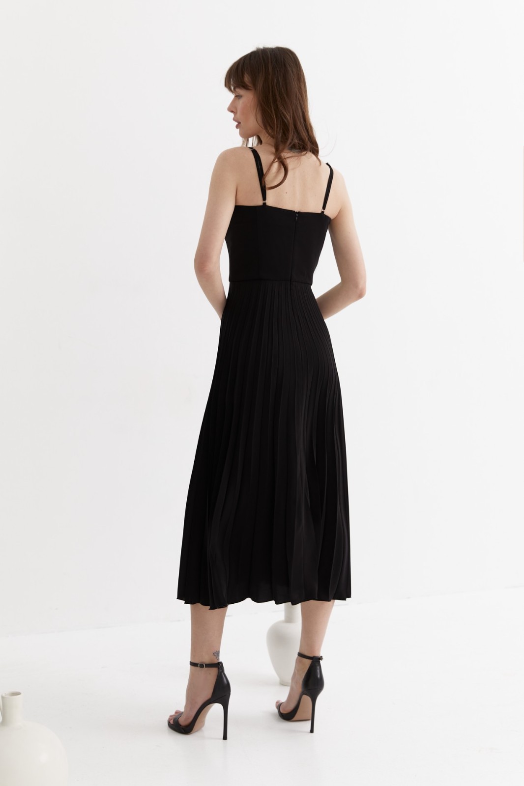 Black Eclipse Demi Dress by FemeAdor – Size EXTRA SMALL (XS) – Made in Ukraine