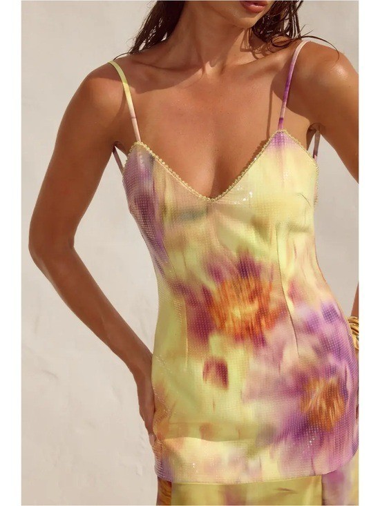 Runaway The Label TULIA LOW BACK MAXI DRESS – SURI Yellow XS