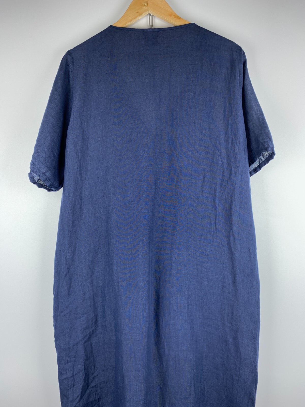 La Bottega di Brunella Linen Oversized Boho Dress Made in Italy Size M