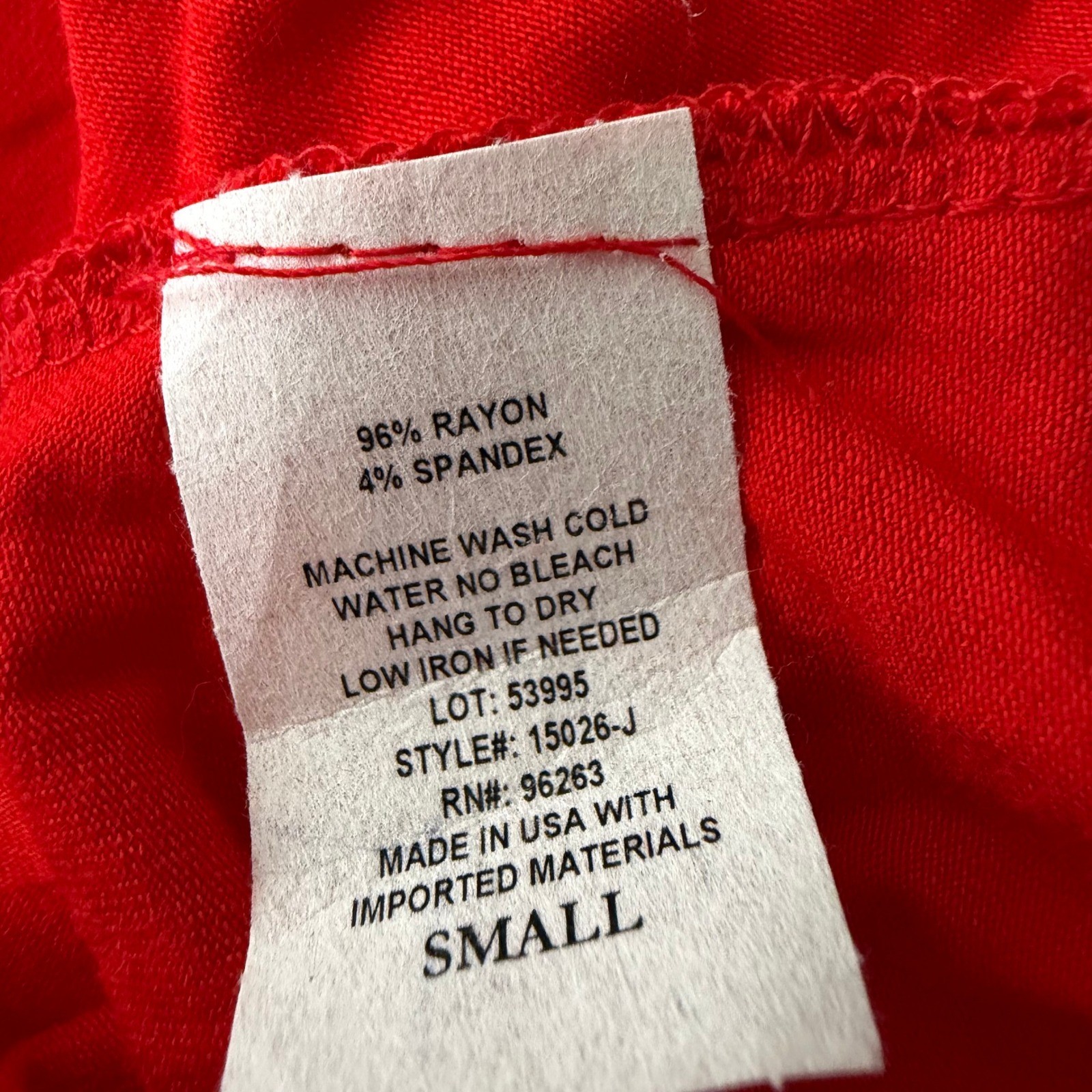 Olivia Rae Red Scoop Neck Midi Dress Sleeveless Fit Flare Pockets Size S NWT