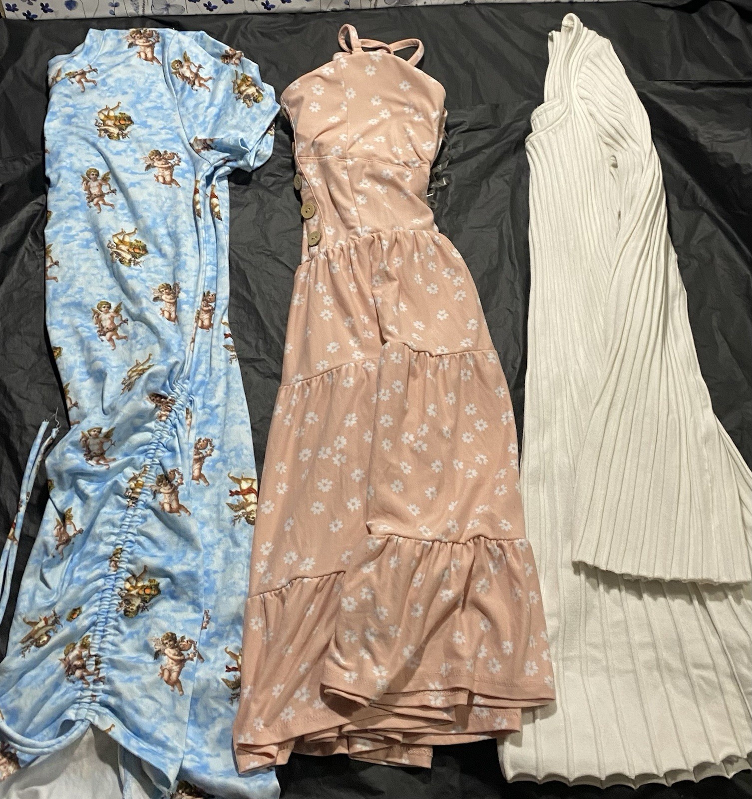 ✨ Women’s Dress Bundle Size Large | Y2K, Cottagecore & Coquette Styles | 3 Trend