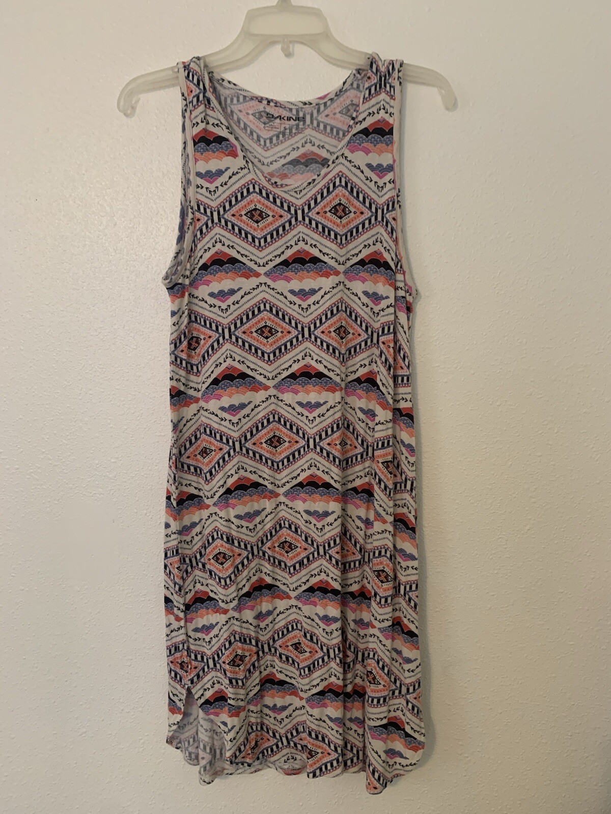 Dakine Summer Dress, Size Small Aztec Colorful