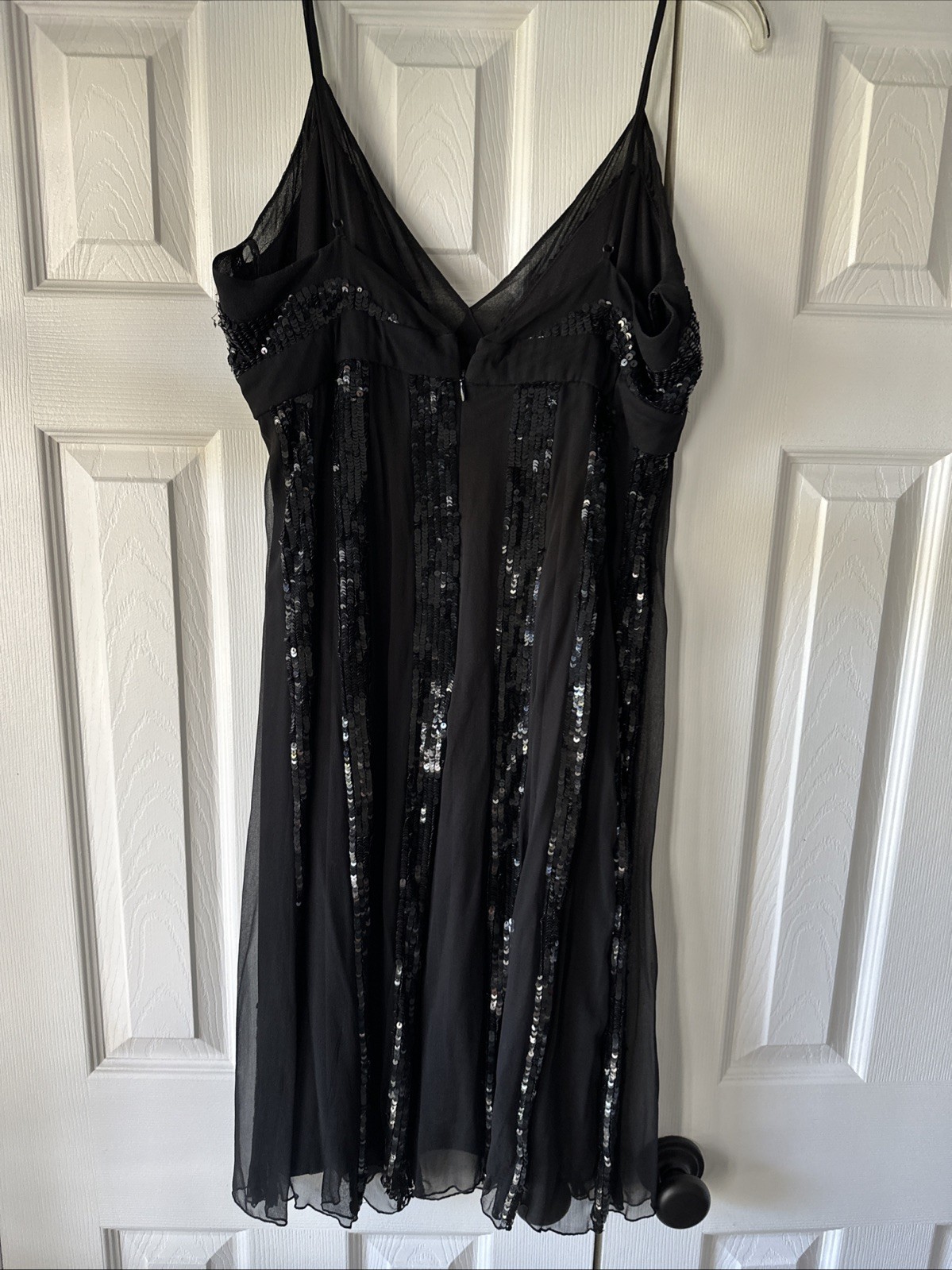 Black sequence Dress Size 16