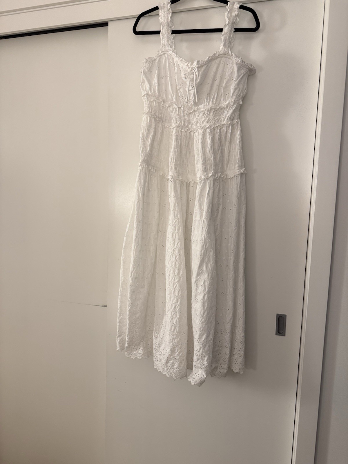 DÔEN X Gap Eyelet Midi Dress White Size M