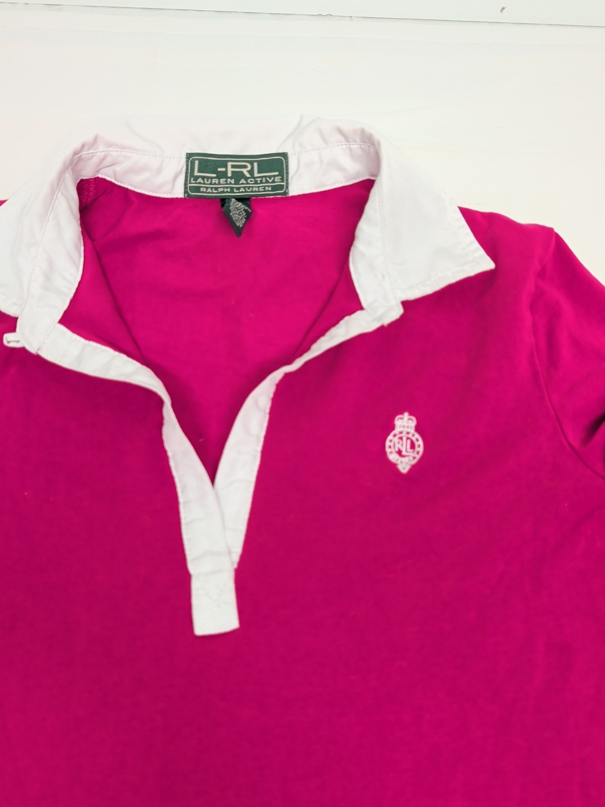 Lauren Ralph Lauren Active Pink Polo Dress Small Preppy Y2K Tennis Style Awesome
