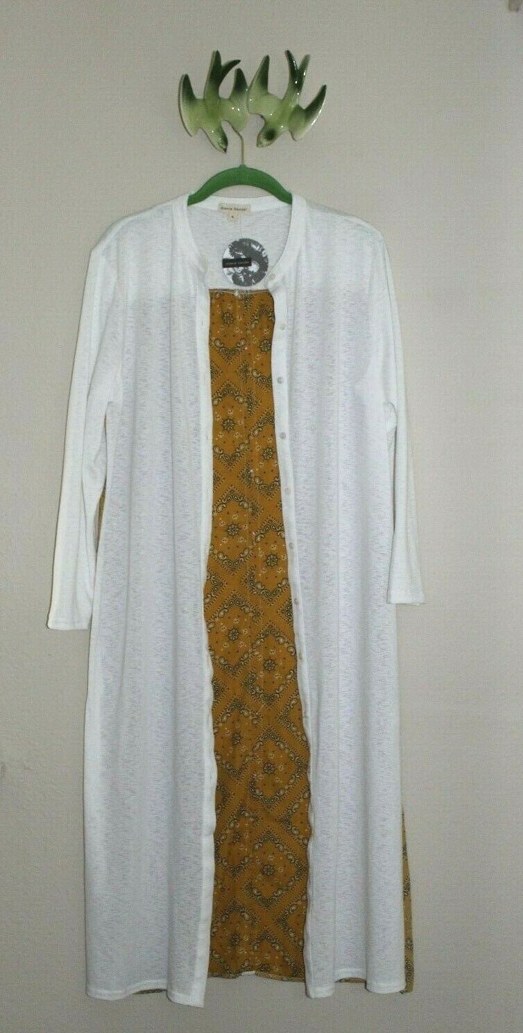 Stevie Hender Kaitlyn Shirt Dress Size Small