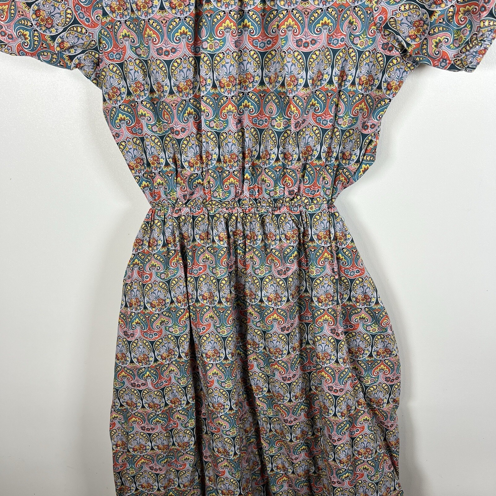 J. Crew Side Cutout Organic Cotton Dress in Liberty Giorgia Duke Fabric Size 6