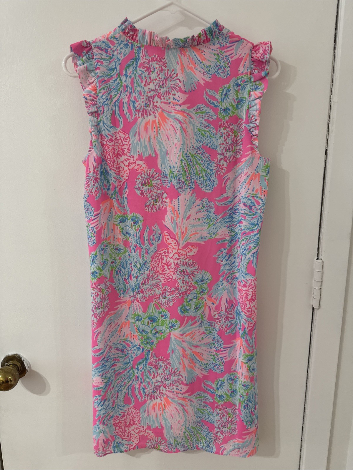Lilly Pulitzer Callie Shift Prosecco Pink Dress New