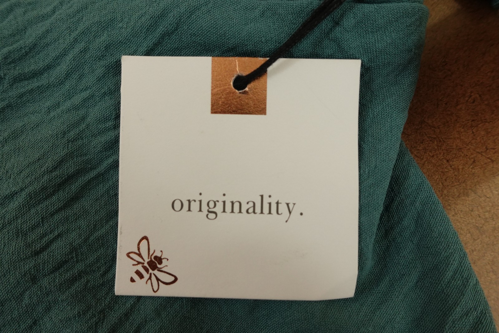 Originality Womens Large Seafoam Blue Off The Shoulder Back Bow Mini Dress NWT