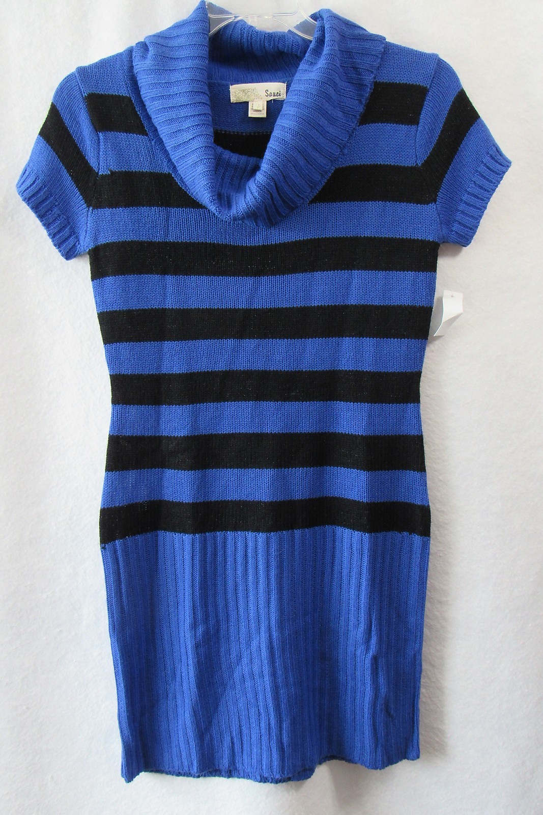 Sauci Dress Sweater Blue & Black Size Small Women’s