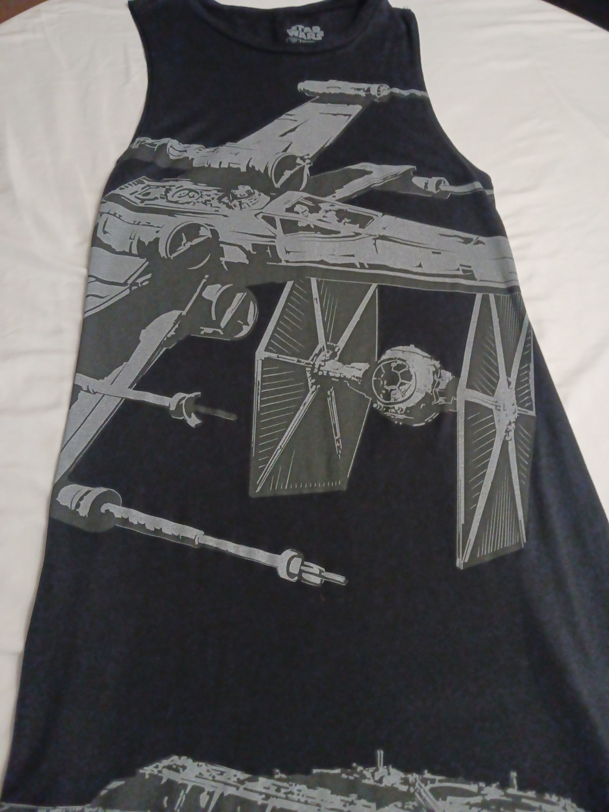 Star Wars Millennium Falcon X-Wing TIE Fighter Maxi Dress Size Small