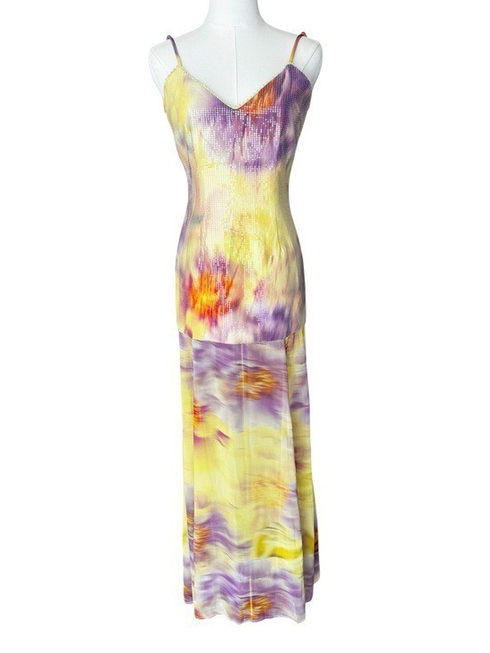 Runaway The Label TULIA LOW BACK MAXI DRESS – SURI Yellow XS