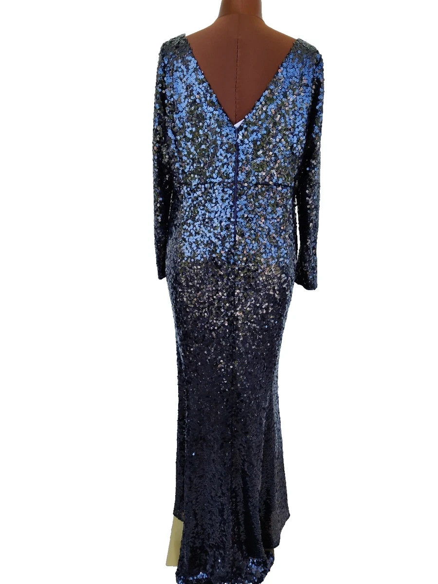 ✨MARINA RINALDI Long Embroidered Dress Plus Size MR 25= IT54, DE46, FR50, GB20