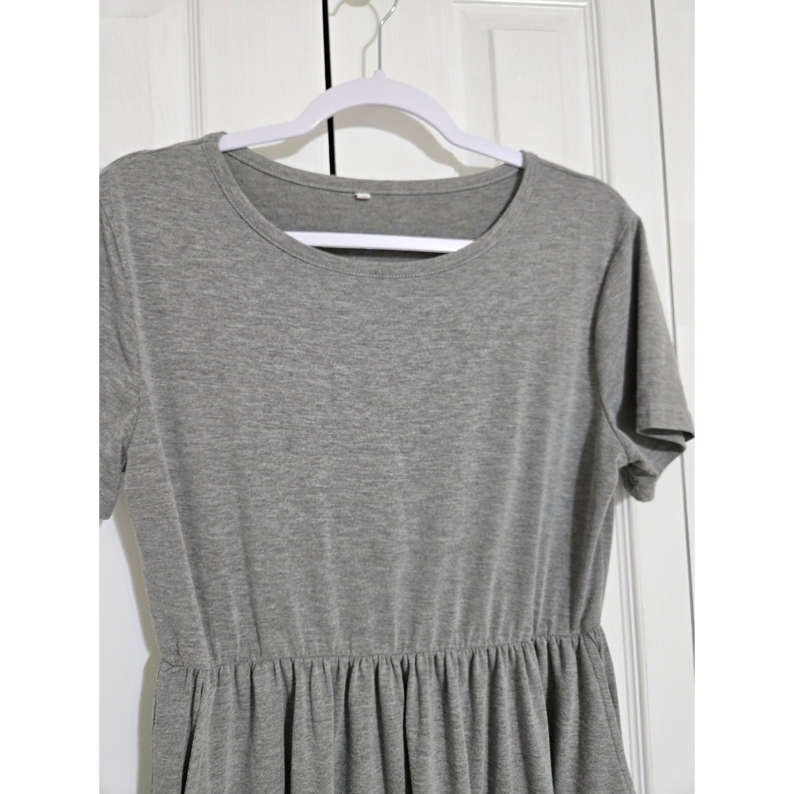 Unknown brand large junior’s grey dress